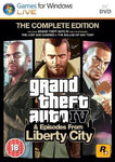 Grand Theft Auto IV 4: Complete Edition PC