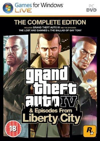 Grand Theft Auto IV 4: Complete Edition PC